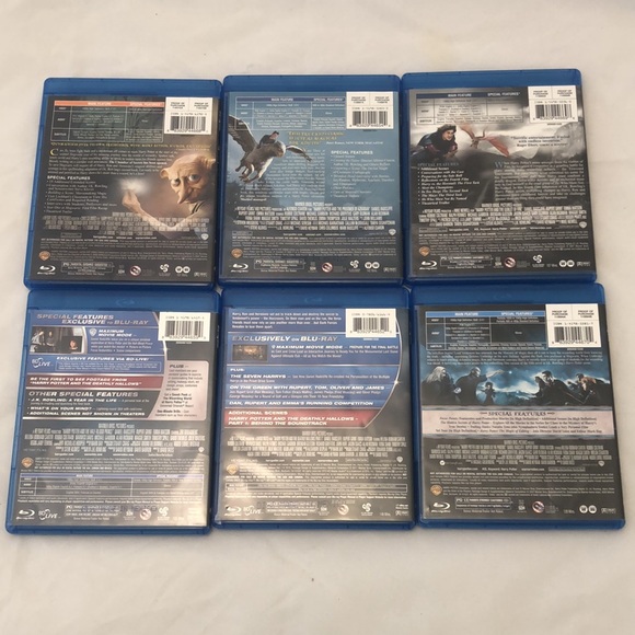 Harry Potter Movies Blu-rays - Picture 2 of 16
